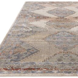 The Rug Shop UK Beige Traditional Persian Easy to clean Machine Made Geometric Rug - Size: 195 cm x 290 cm - thumbnail 3
