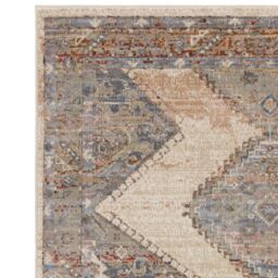 The Rug Shop UK Beige Traditional Persian Easy to clean Machine Made Geometric Rug - Size: 195 cm x 290 cm - thumbnail 4