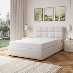 Artemis Home Richwood Fabric 135cm Double Ottoman Bed Frame with Storage - Beige - thumbnail 2