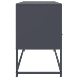 Berkfield Home TV Cabinet Anthracite 100.5x39x60.5 cm Steel in Dark Grey - thumbnail 7