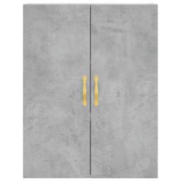 Berkfield Home Highboard Concrete Grey 69.5x34x180 cm Engineered Wood - thumbnail 6