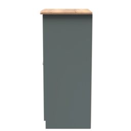 Ready Assembled 2 U Albert 2 Door Midi Wardrobe (Ready Assembled) in Pale Green - thumbnail 2