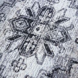 THE RUGS Villeroy & Boch Domenique Rug - Indoor Outdoor, UV Resistant Flatweave in Grey - Size: 200 cm x 280 cm - thumbnail 2