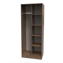 Ready Assembled 2 U Fuji Open Wardrobe (Ready Assembled) in Walnut - thumbnail 3