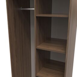 Ready Assembled 2 U Fuji Open Wardrobe (Ready Assembled) in Walnut - thumbnail 5