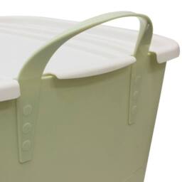 EONLION 25 Green Large Plastic Storage Container - Size: 500mm - thumbnail 5