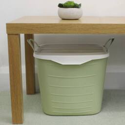 EONLION 25 Green Large Plastic Storage Container - Size: 500mm - thumbnail 1