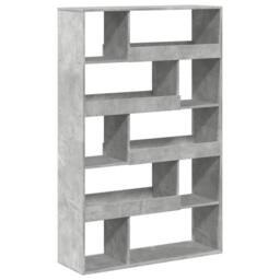 Berkfield Home Bookcase Concrete Grey 100x33x156.5 cm Engineered Wood - thumbnail 1
