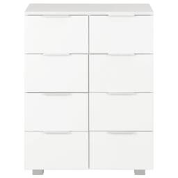 Berkfield Home Sideboard High Gloss White 60x35x80 cm Engineered Wood - Size: 60 x 35 x 80 cm - thumbnail 1