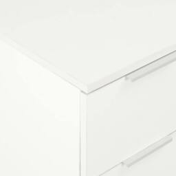 Berkfield Home Sideboard High Gloss White 60x35x80 cm Engineered Wood - Size: 60 x 35 x 80 cm - thumbnail 7