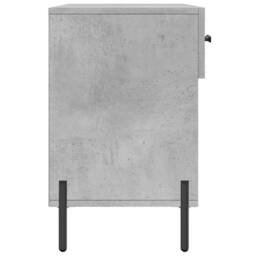 Berkfield Home Shoe Bench Concrete Grey 102x35x55 cm Engineered Wood - Size: 102 x 35 x 55 cm - thumbnail 7