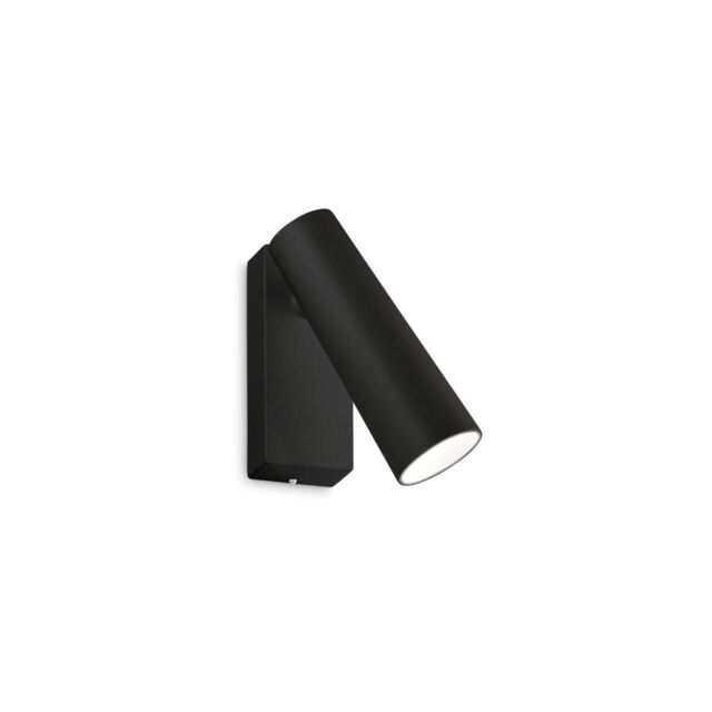 Netlighting Pipe Wall Adjustable Reading Light Black 3000K in White - image 1