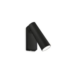 Netlighting Pipe Wall Adjustable Reading Light Black 3000K in White