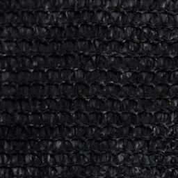 Berkfield Home Sunshade Sail 160 g/m ² Black 2.5x3.5 m HDPE - thumbnail 5