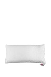 "Homescapes Duck Feather & Down Euro Continental Pillow - 40cm x 80cm (16""x32"") in White - Size: 40 cm x 80 cm" - thumbnail 1