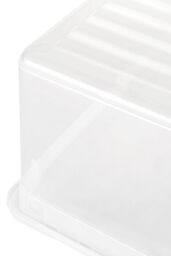 Keeeper Set of 3 Storage Boxes with Lid & Air Control System 18 Litre in Clear - thumbnail 5