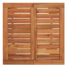 Berkfield Home 3 Piece Garden Bar Set Solid Wood Acacia in Brown - thumbnail 7