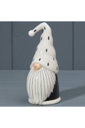 KDMD Black & White Ceramic Santa - Extra Large - thumbnail 1
