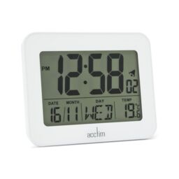 Acctim Otto Superbrite® Digital Bedside Alarm Clock in White - thumbnail 2