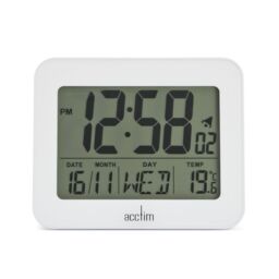 Acctim Otto Superbrite® Digital Bedside Alarm Clock in White - thumbnail 5