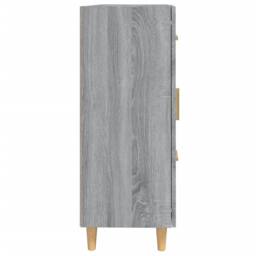 Berkfield Home Sideboard Grey Sonoma 69.5x34x90 cm Engineered Wood - thumbnail 8