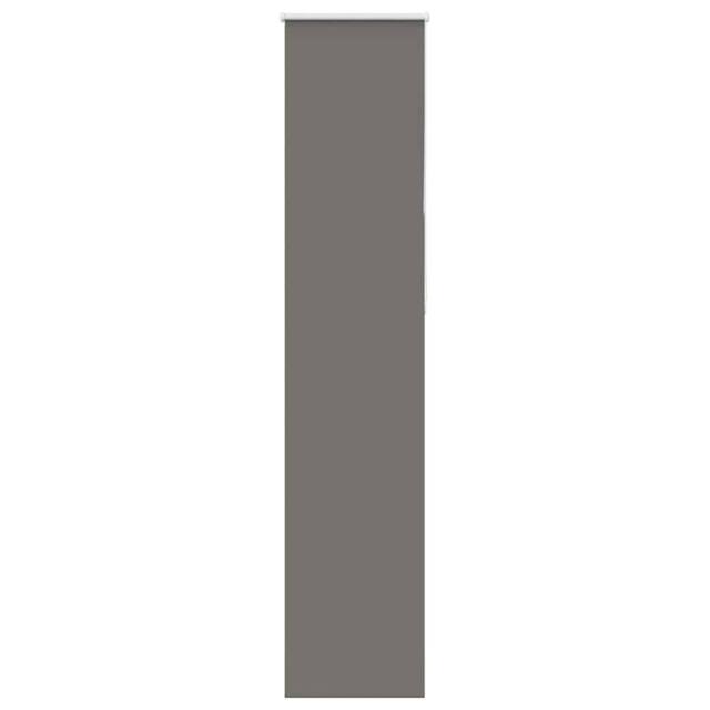 Berkfield Home Roller Blind Blackout Grey 40x230 cm Fabric Width 35.7 cm Polyester - image 1