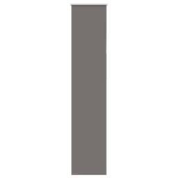 Berkfield Home Roller Blind Blackout Grey 40x230 cm Fabric Width 35.7 cm Polyester - thumbnail 1