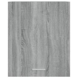 Berkfield Home Hanging Cabinet Grey Sonoma 50x31x60 cm Engineered Wood - Size: 50 x 31 x 60 cm - thumbnail 4