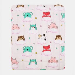 OHS Weighted Blanket Squish Blob Mallows Sensory Therapy Sleep Anxiety Throw in Lilac - Size: 100 cm × 150 cm - thumbnail 4