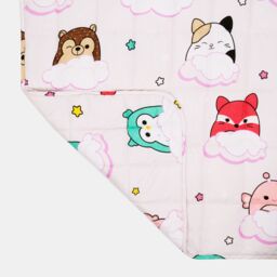 OHS Weighted Blanket Squish Blob Mallows Sensory Therapy Sleep Anxiety Throw in Lilac - Size: 100 cm × 150 cm - thumbnail 6