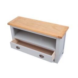 Cabinet Bits Argenta Light Grey 1 Drawer TV Cabinet Brass Cup Handle - thumbnail 4