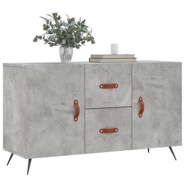 Berkfield Home Sideboard Concrete Grey 100x36x60 cm Engineered Wood - Size: 100 x 36 x 60 cm - image 1