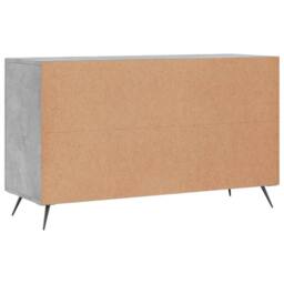 Berkfield Home Sideboard Concrete Grey 100x36x60 cm Engineered Wood - Size: 100 x 36 x 60 cm - thumbnail 8