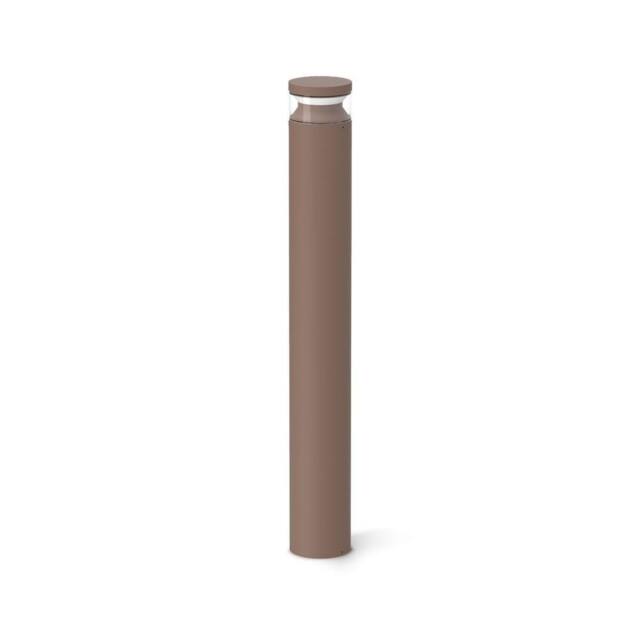 Netlighting Boeing 100cm LED Outdoor Bollard Coffee 3000K IP65 in Brown