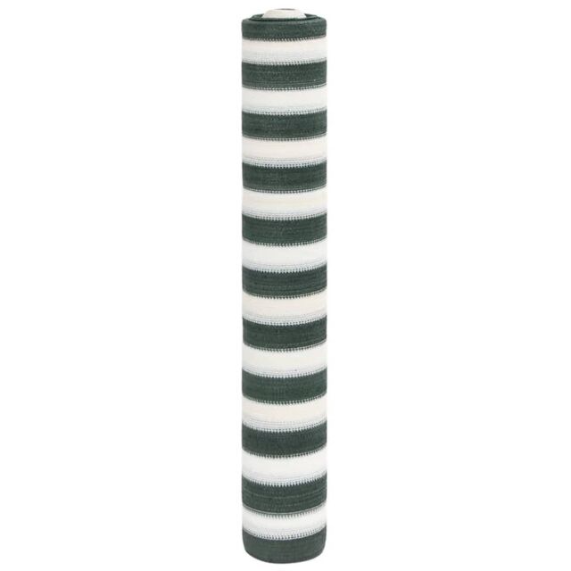 Berkfield Home Privacy Net Green & White 1.5x10 m HDPE 195 g/m¬≤ - image 1