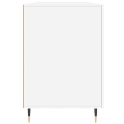 Berkfield Home Desk White 140x50x75 cm Engineered Wood - Size: 140 x 50 x 75 cm - thumbnail 7
