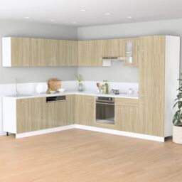 Berkfield Home Drawer Bottom Cabinet Lyon Sonoma Oak 40x46x81.5 cm Engineered Wood in Brown - thumbnail 3