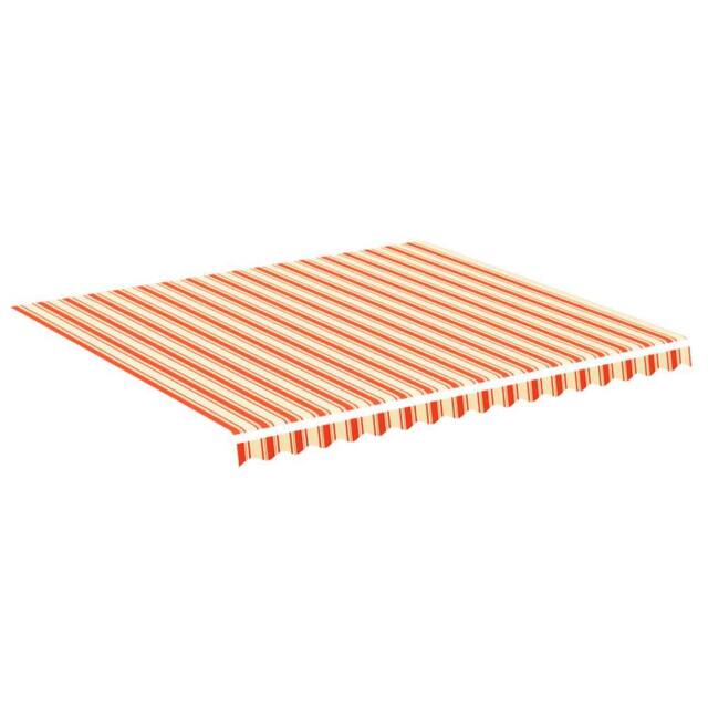 Berkfield Home Replacement Fabric for Awning Yellow & Orange 4x3.5 m - image 1
