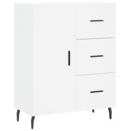 Berkfield Home Highboard White 69.5x34x180 cm Engineered Wood - thumbnail 7