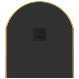 Berkfield Home Wall Mirror Gold 80x35 cm Oval - thumbnail 5