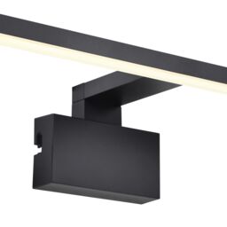 Nordlux Modern Indoor Wall Light Black Metal Intergrated LED 25, 000hrs - Mains Powered, IP44 - thumbnail 5