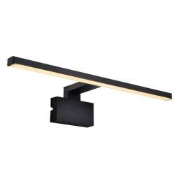 Nordlux Modern Indoor Wall Light Black Metal Intergrated LED 25, 000hrs - Mains Powered, IP44 - thumbnail 6
