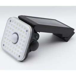 mysmartbuy Solar Powered Outdoor Motion Sensor Light - 120 Lumen Wall or Fence Mounted Lighting with Adjustable Bracket & 3 Lighting Modes in Black - thumbnail 4