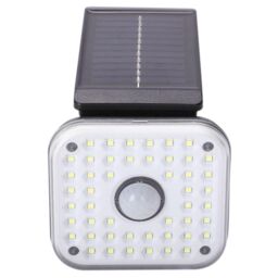 mysmartbuy Solar Powered Outdoor Motion Sensor Light - 120 Lumen Wall or Fence Mounted Lighting with Adjustable Bracket & 3 Lighting Modes in Black - thumbnail 2