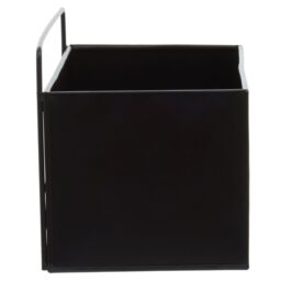 Orsina Small Plant Box, Robust Iron Constructed Garden Planter Box, Versatile Garden Box For Planting in Black - thumbnail 3