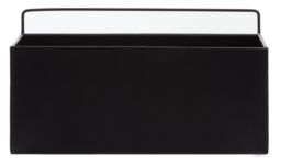 Orsina Small Plant Box, Robust Iron Constructed Garden Planter Box, Versatile Garden Box For Planting in Black