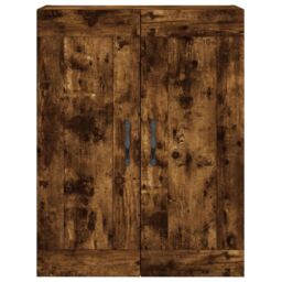 Berkfield Home Highboard Smoked Oak 69.5x34x180 cm Engineered Wood in Brown - thumbnail 6