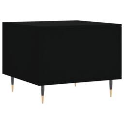 Berkfield Home Decorative Coffee Table Black 50x50x40 cm Engineered Wood - Size: 50 x 50 x 40 cm - thumbnail 8