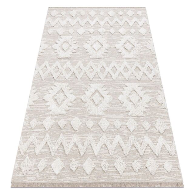 RugsX Moroc Rug in Beige - Size: 117 cm x 170 cm - image 1