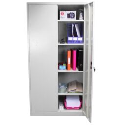 Monstershop Metal Filing Cabinet 180cm in Grey - thumbnail 6
